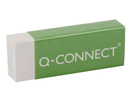 Goma de borrar Q-Connect plástica